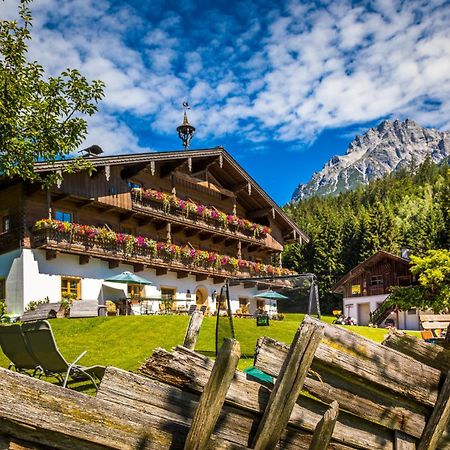 Erbhof Hinterrain Villa Leogang Exterior photo